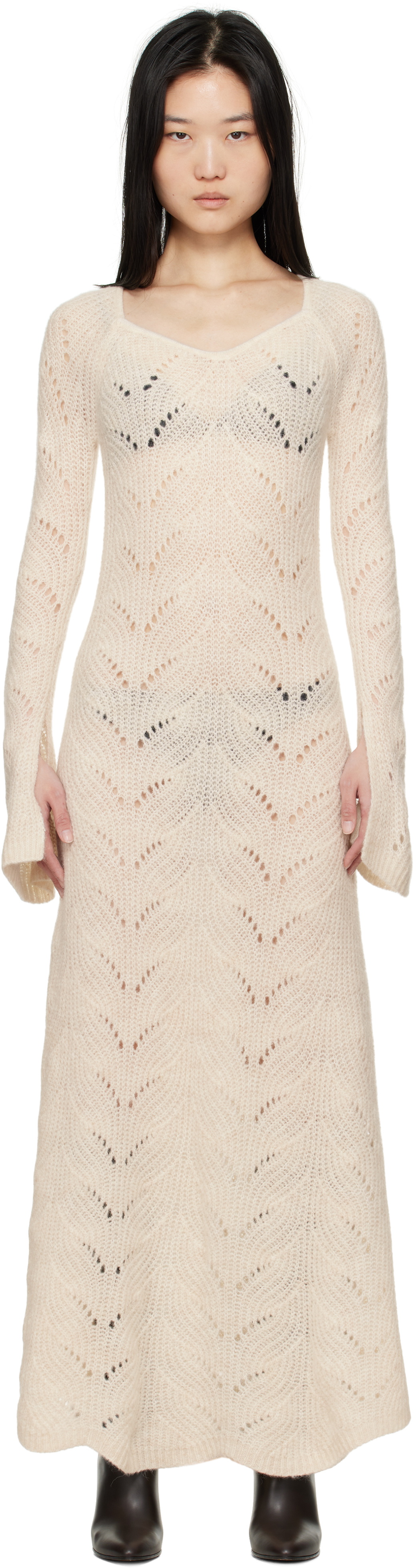 The Garment Off-White Verbier Maxi Dress
