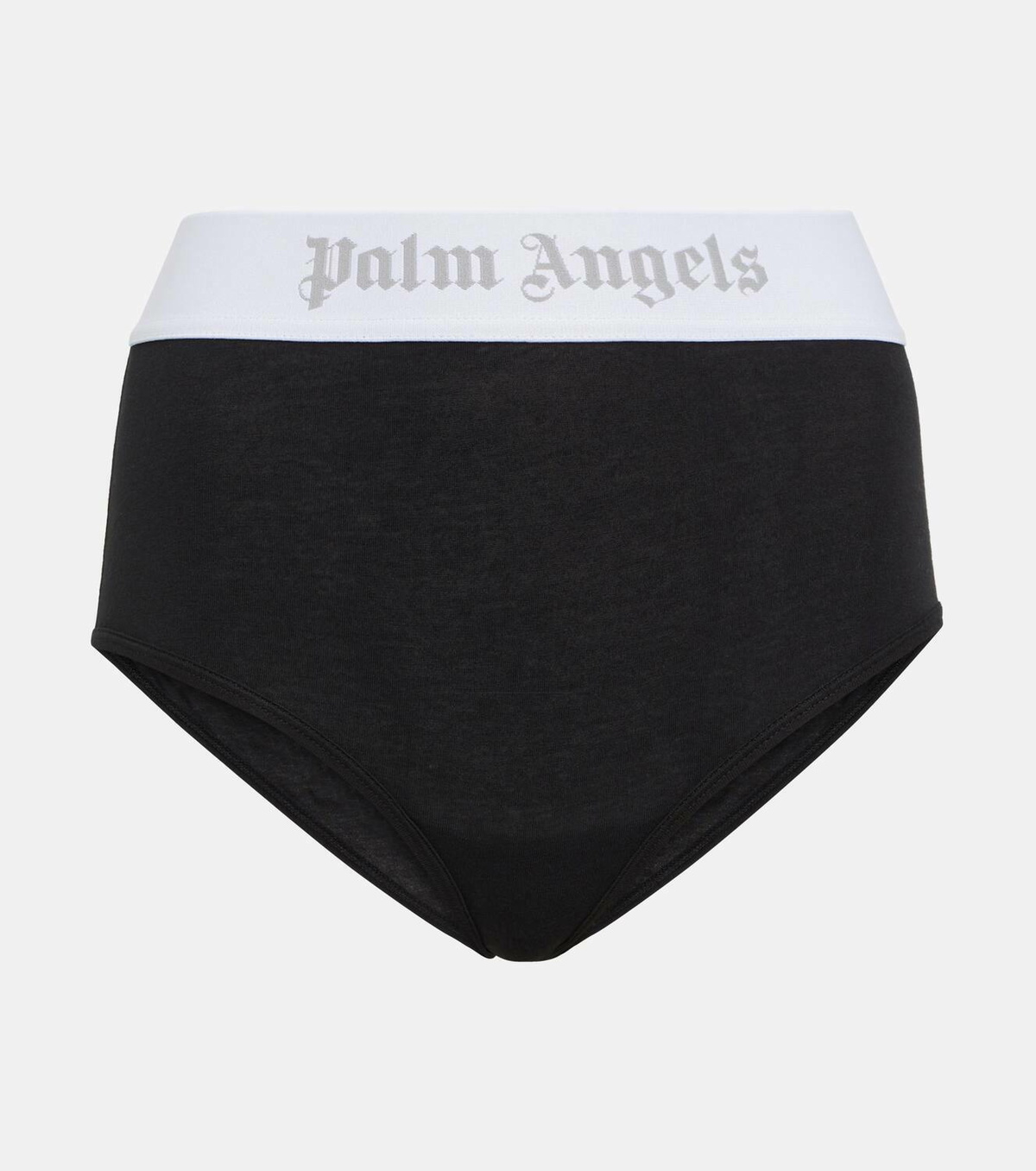 Palm Angels Logo high-rise cotton-blend jersey briefs