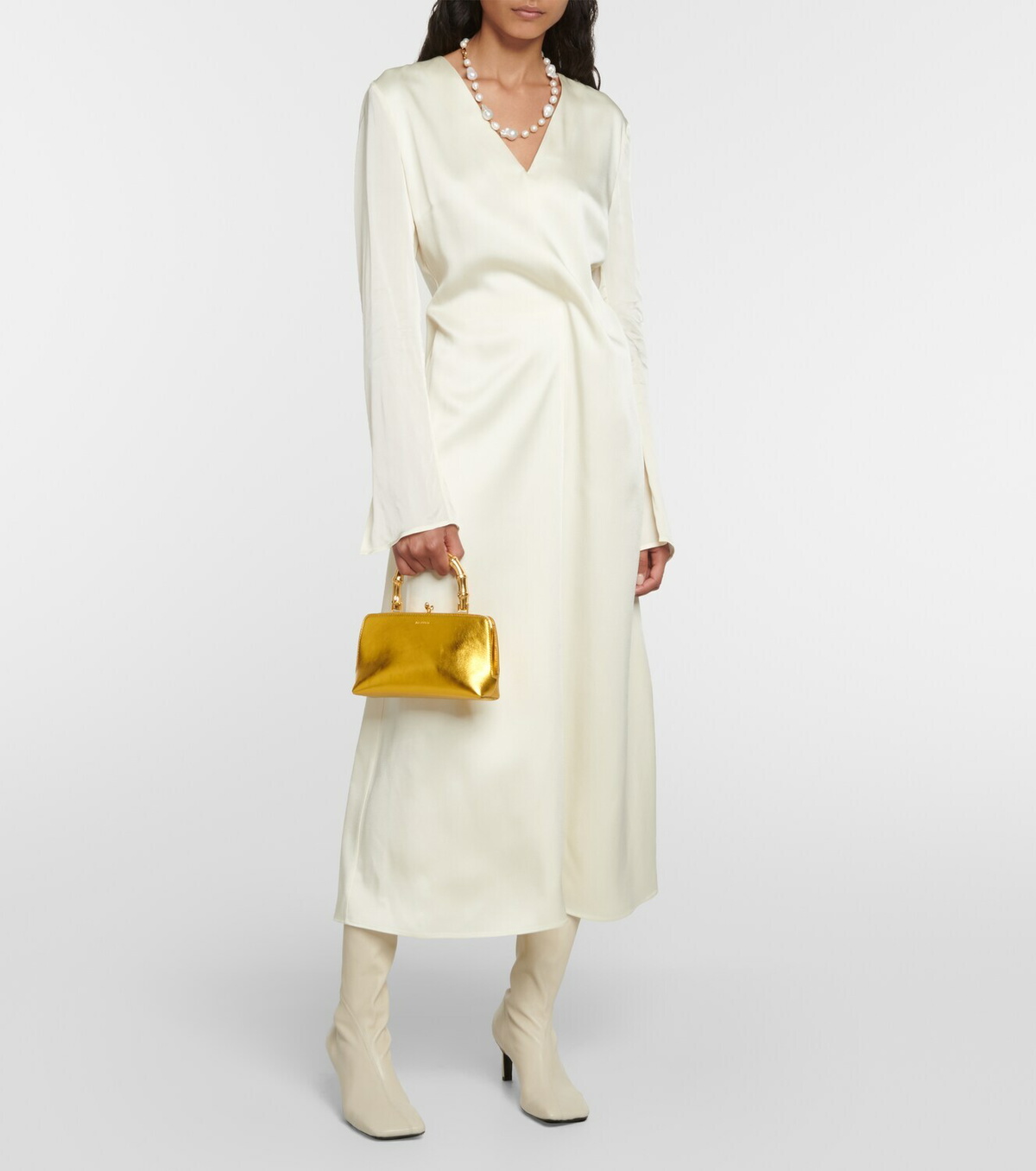 Goji Micro Shoulder Bag - Ivory/Cream