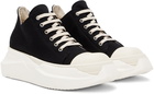 Rick Owens Drkshdw Black Abstract Low-Top Sneakers