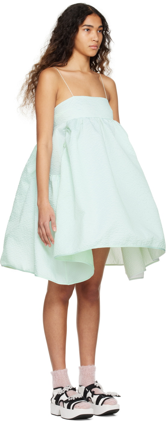 Cecilie Bahnsen Green Lisbeth Minidress Cecilie Bahnsen