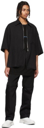 JERIH Black Detachable Pants