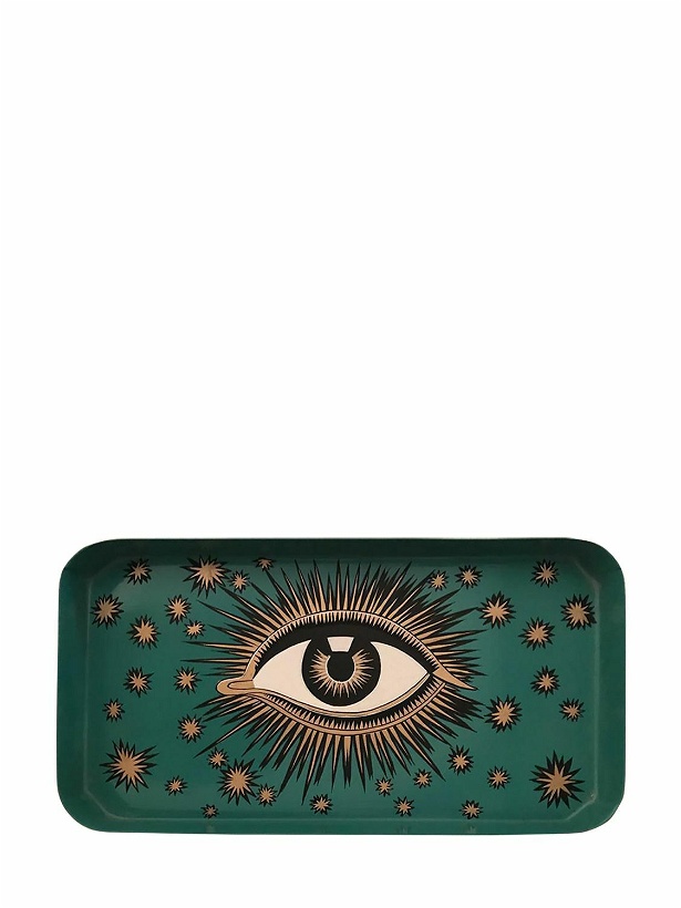 Photo: LES OTTOMANS Eye Hand-painted Iron Tray