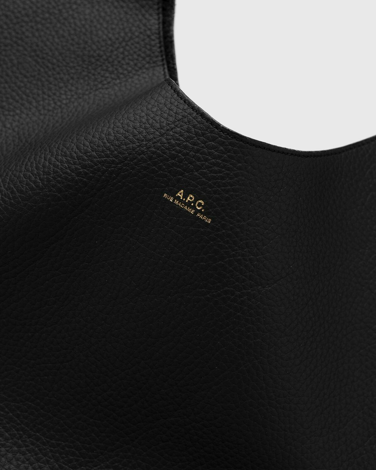 A.P.C. LE NEIGE HANDBAG Black Womens Tote & Shopping Bag