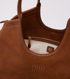 Miu Miu Ivy leather tote bag