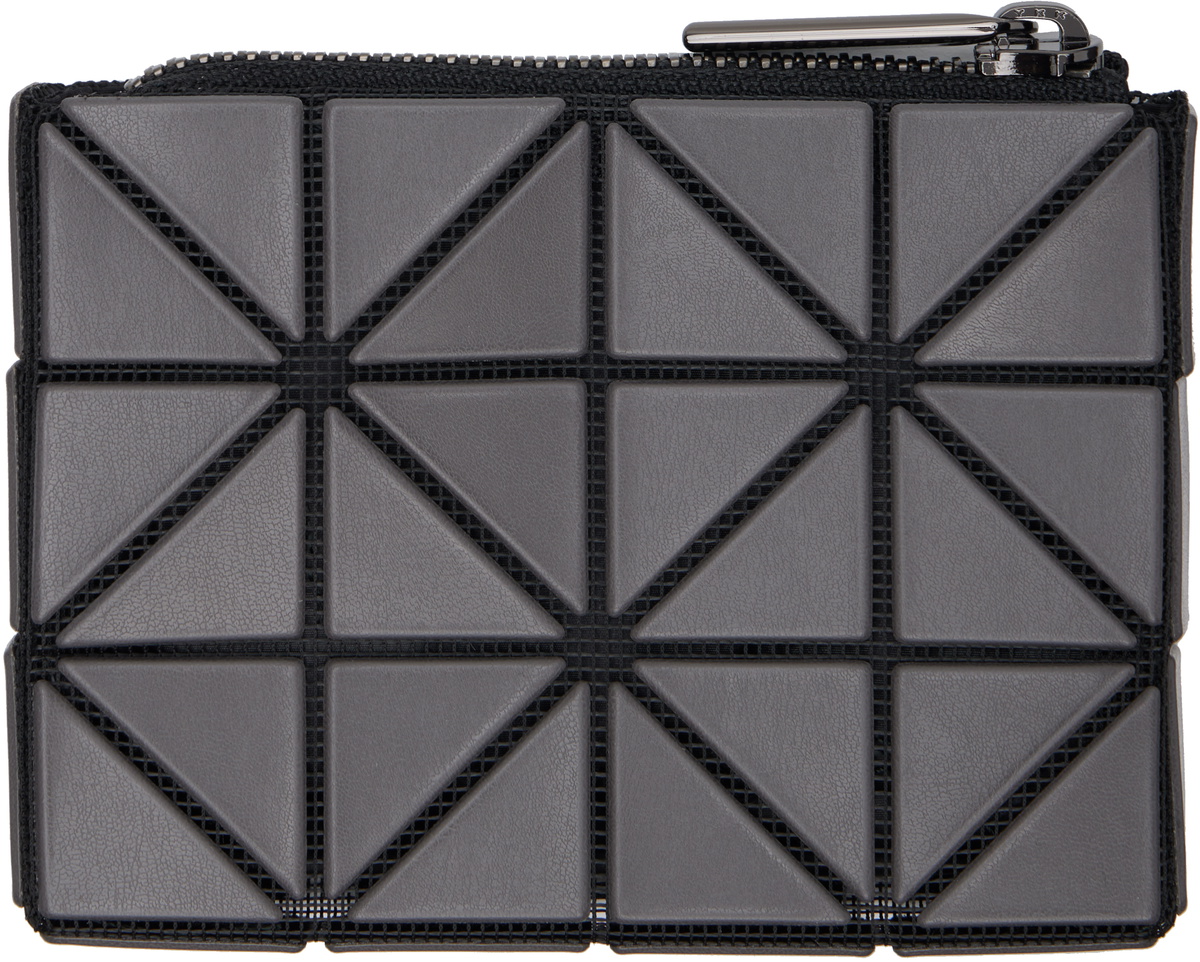 BAO BAO ISSEY MIYAKE Gray Casette Card Holder