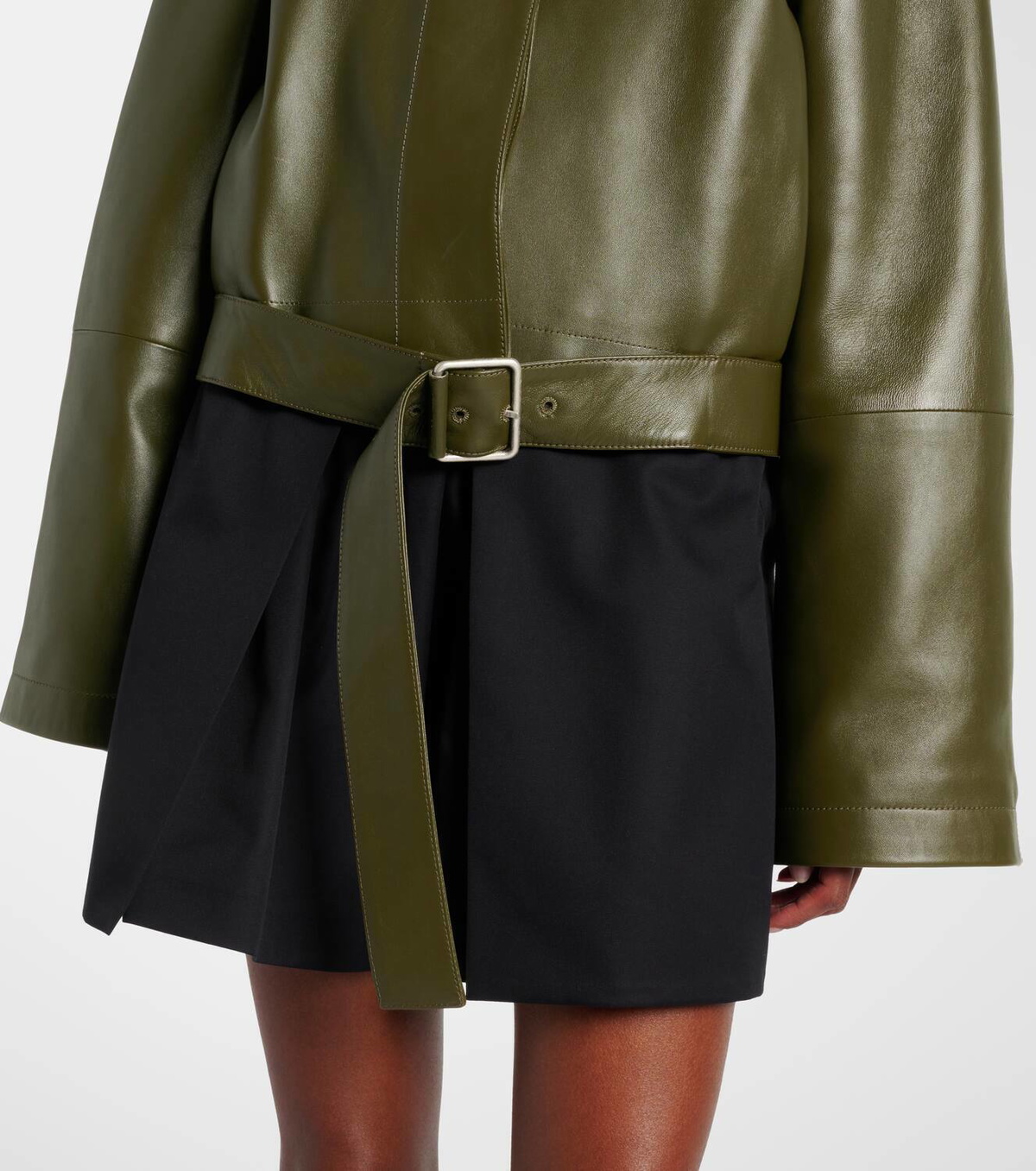 Loewe Anagram leather jacket