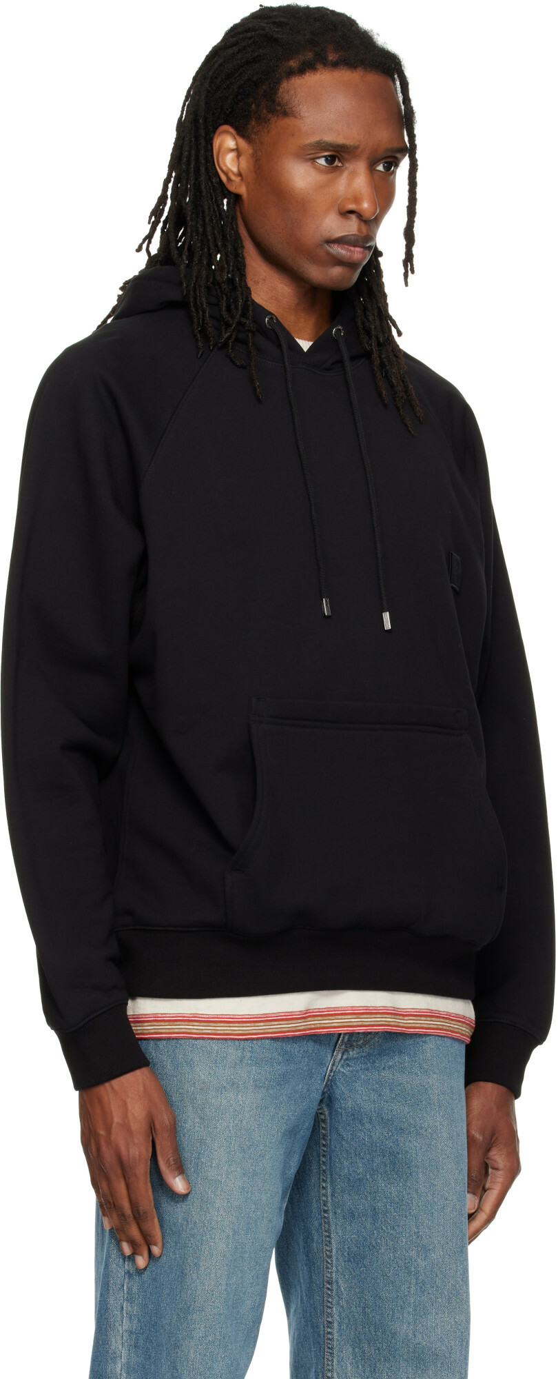 WOOYOUNGMI Black Logo Hoodie