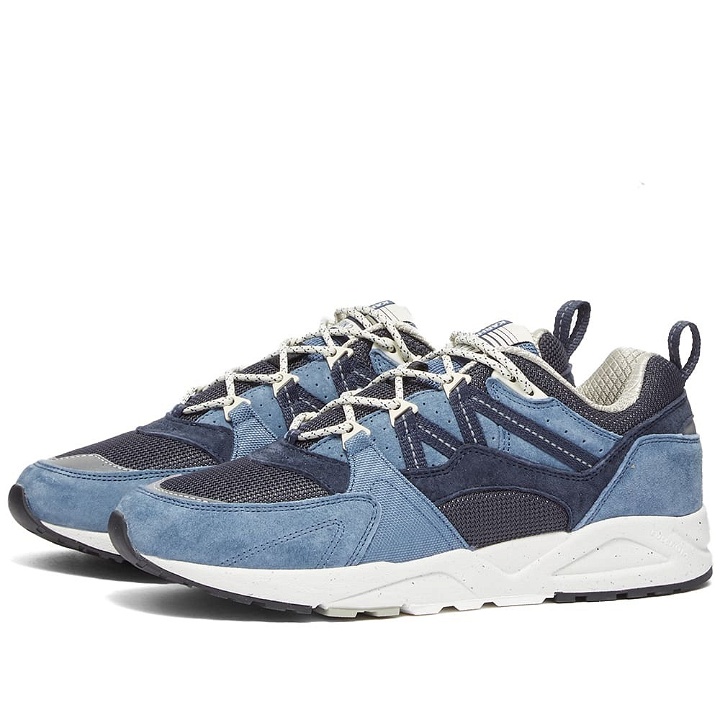 Photo: Karhu Men's Fusion 2.0 Sneakers in China Blue/India Ink