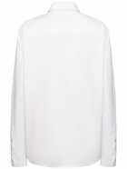 AMI PARIS Cotton Poplin Logo Shirt