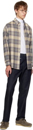 SOPHNET. Indigo Standard Jeans