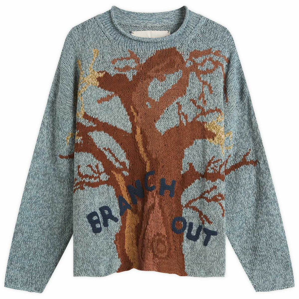 Story mfg. Women's Twinsun Rollneck Knitted Jumper in Branch Out