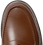 J.M. Weston - 180 The Moccasin Leather Loafers - Light brown