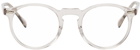 Oliver Peoples Transparent Gregory Peck Glasses