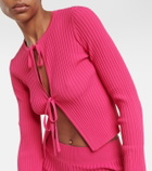 Live The Process - Juno tie-front top