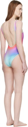 Casablanca Multicolor Glass Gradient Swimsuit