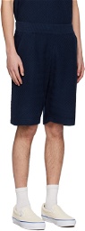 Dime Navy Wave Shorts