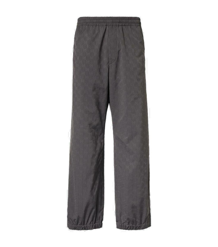 Photo: Gucci GG jacquard technical sweatpants