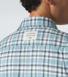 Acne Studios Plaid oversized flannel shirt