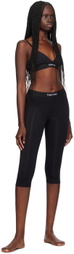 TOM FORD Black Modal Cropped Leggings