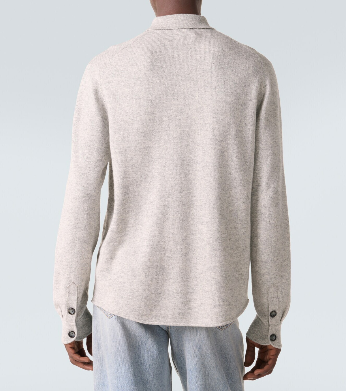 Allude Cotton and cashmere overshirt