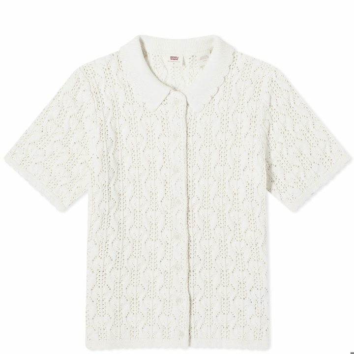 Photo: Levi’s Collections Women's Levis Vintage Clothing Seaside Short Sleeve Knitted Top