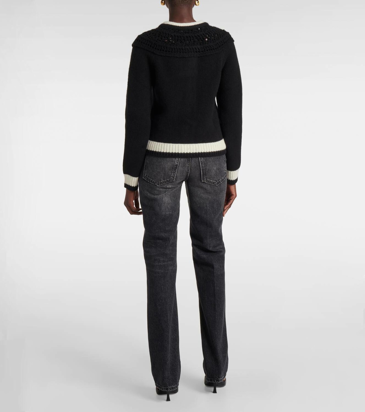 Xu Zhi Wool-blend cardigan