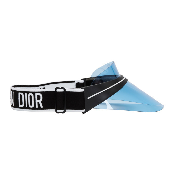 Dior Black and Blue DiorClub1 Visor