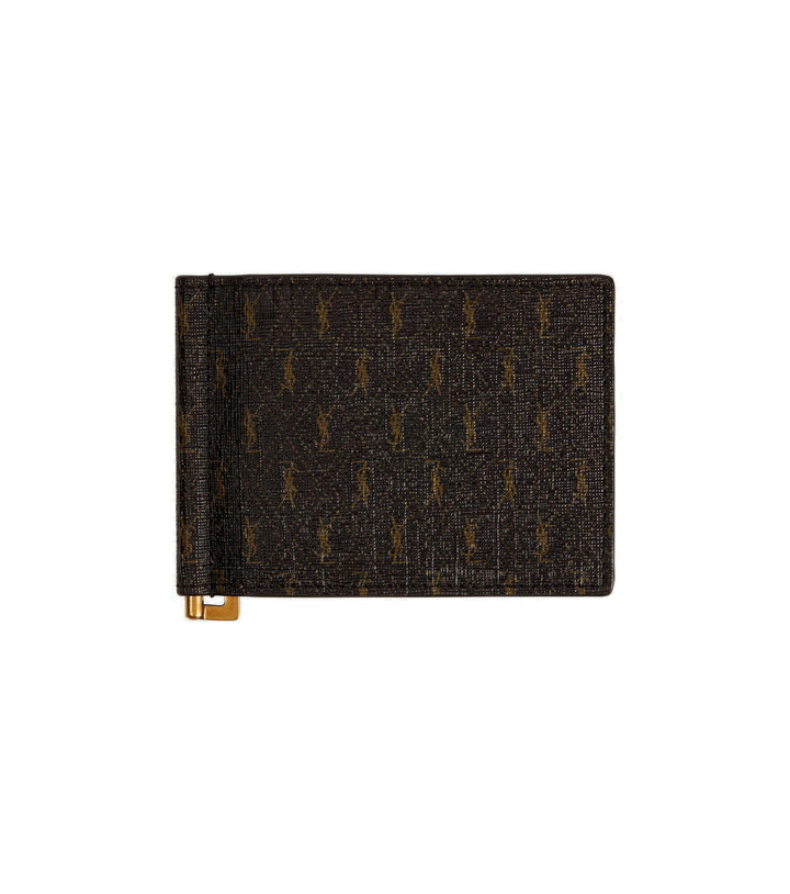 Photo: Saint Laurent - Monogram leather wallet