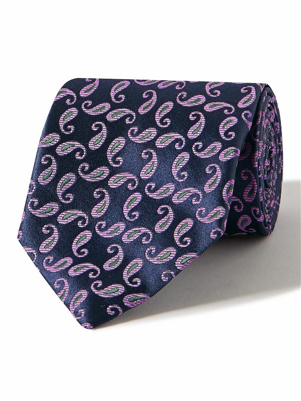 Photo: Charvet - 8.5cm Paisley-Jacquard Silk Tie