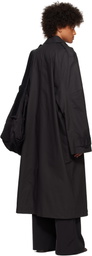 Entire Studios Black Wellington Coat