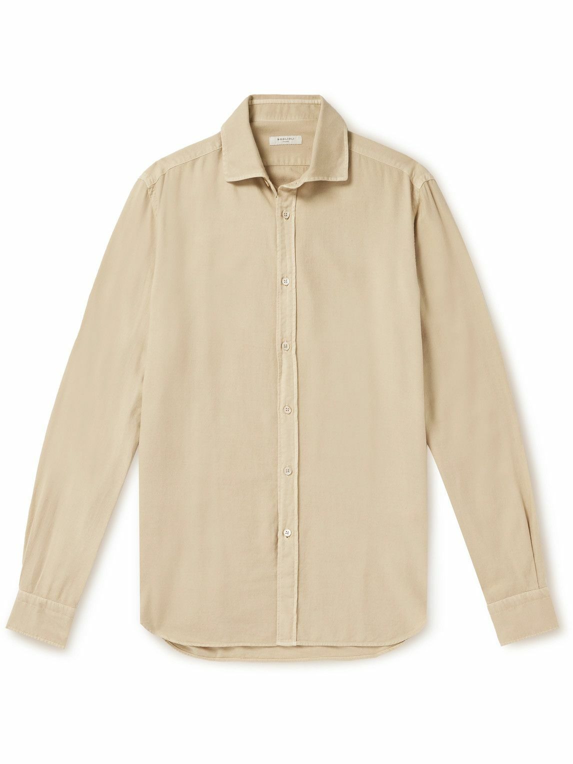 Boglioli - Brushed-Twill Shirt - Neutrals Boglioli