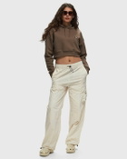 Dickies  Oakport Cropped Hoodie Beige Hoodies