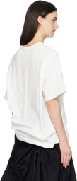 YOHJI YAMAMOTO Off-White 'La Révolution' Short Sleeve T-shirt