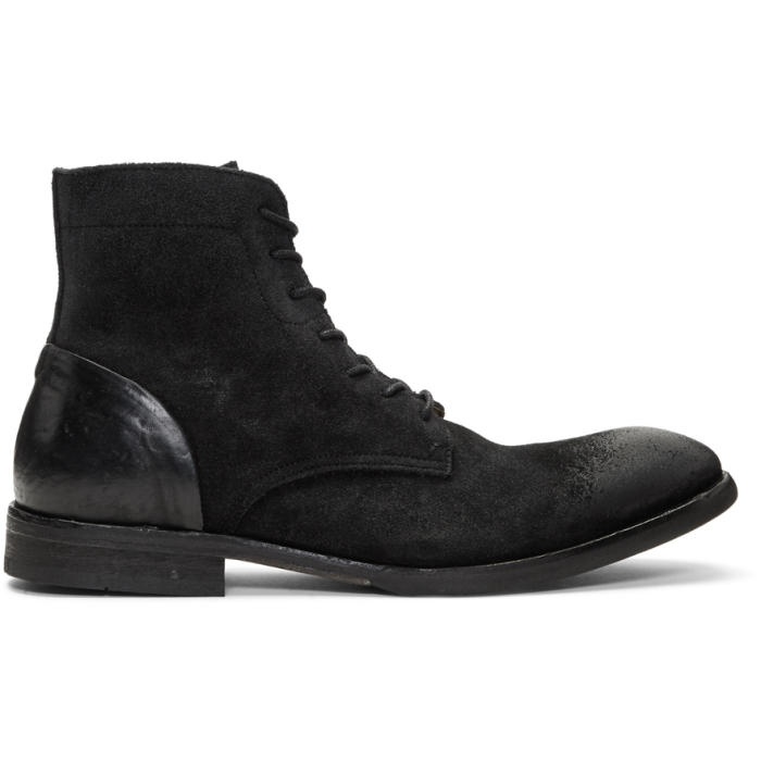 Photo: H by Hudson Black Suede Yoakley Boots
