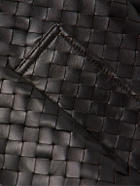 Bottega Veneta - Intrecciato Leather Blouson Jacket - Brown