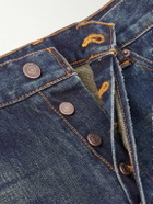 CELINE - Wesley Straight-Leg Distressed Jeans - Blue
