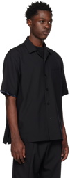 sacai Black Extended Trim Shirt