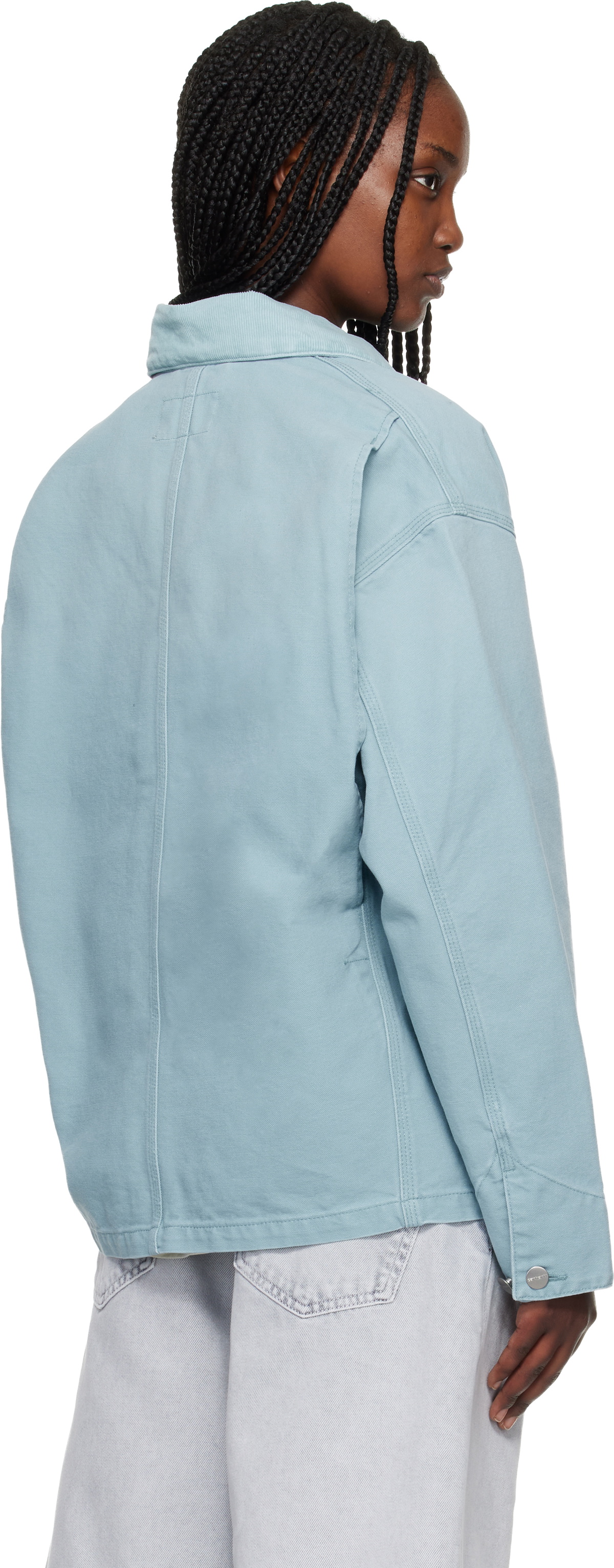 Carhartt Work In Progress Blue OG Michigan Jacket