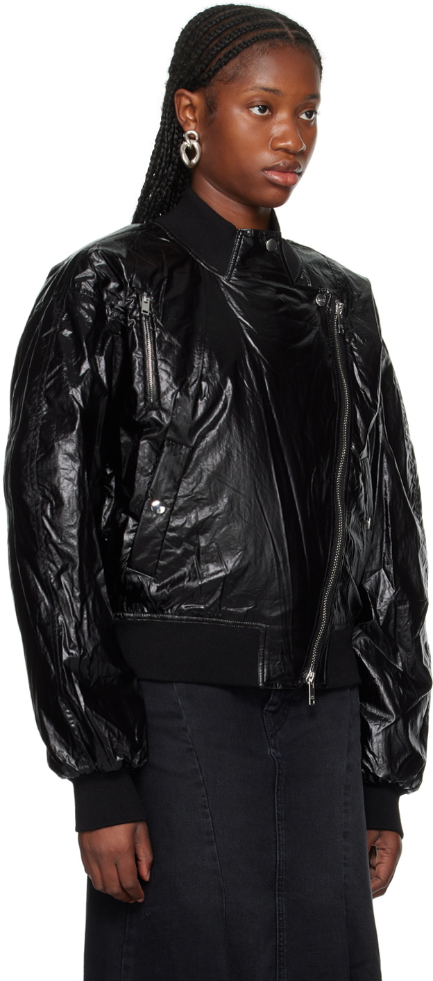 Isabel Marant Black Daylite Bomber Jacket