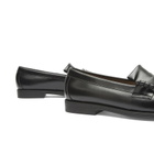 Bass Weejuns Men's Easy Weejuns Layton II Kiltie Loafer in Black Leather