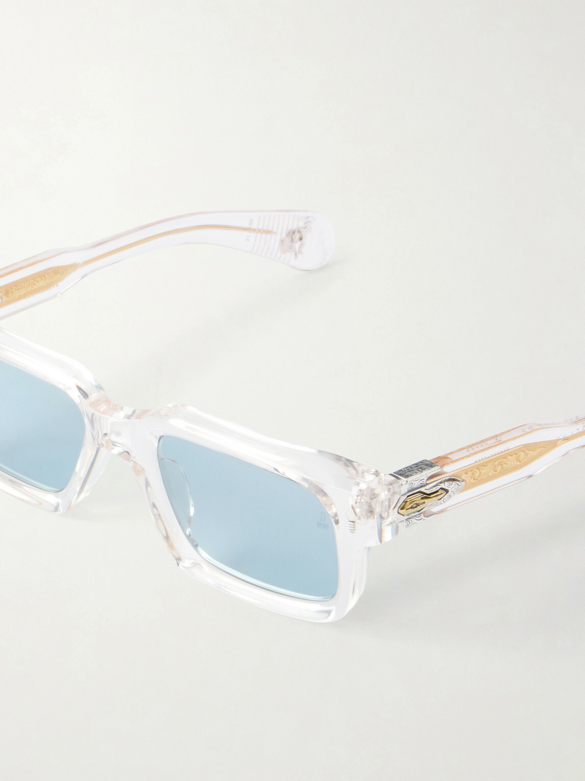 Jacques Marie Mage - Belvedere Rectangular-Frame Acetate Sunglasses
