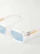 Jacques Marie Mage - Belvedere Rectangular-Frame Acetate Sunglasses