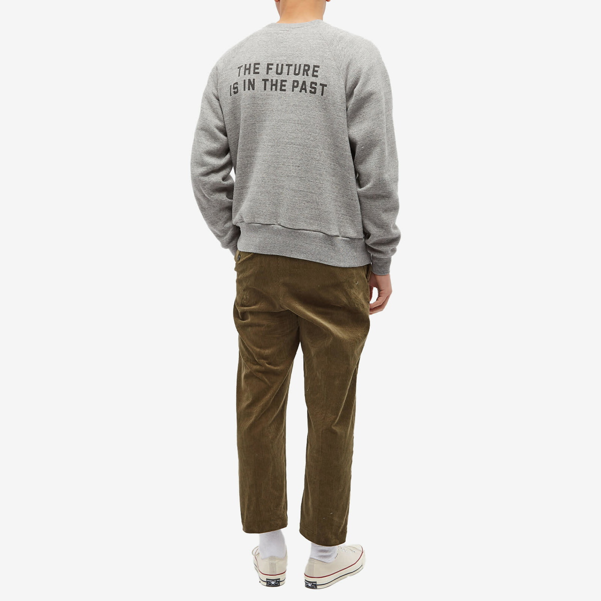 Human Made Men's Dry Alls Crew Neck Sweat in Grey Human Made
