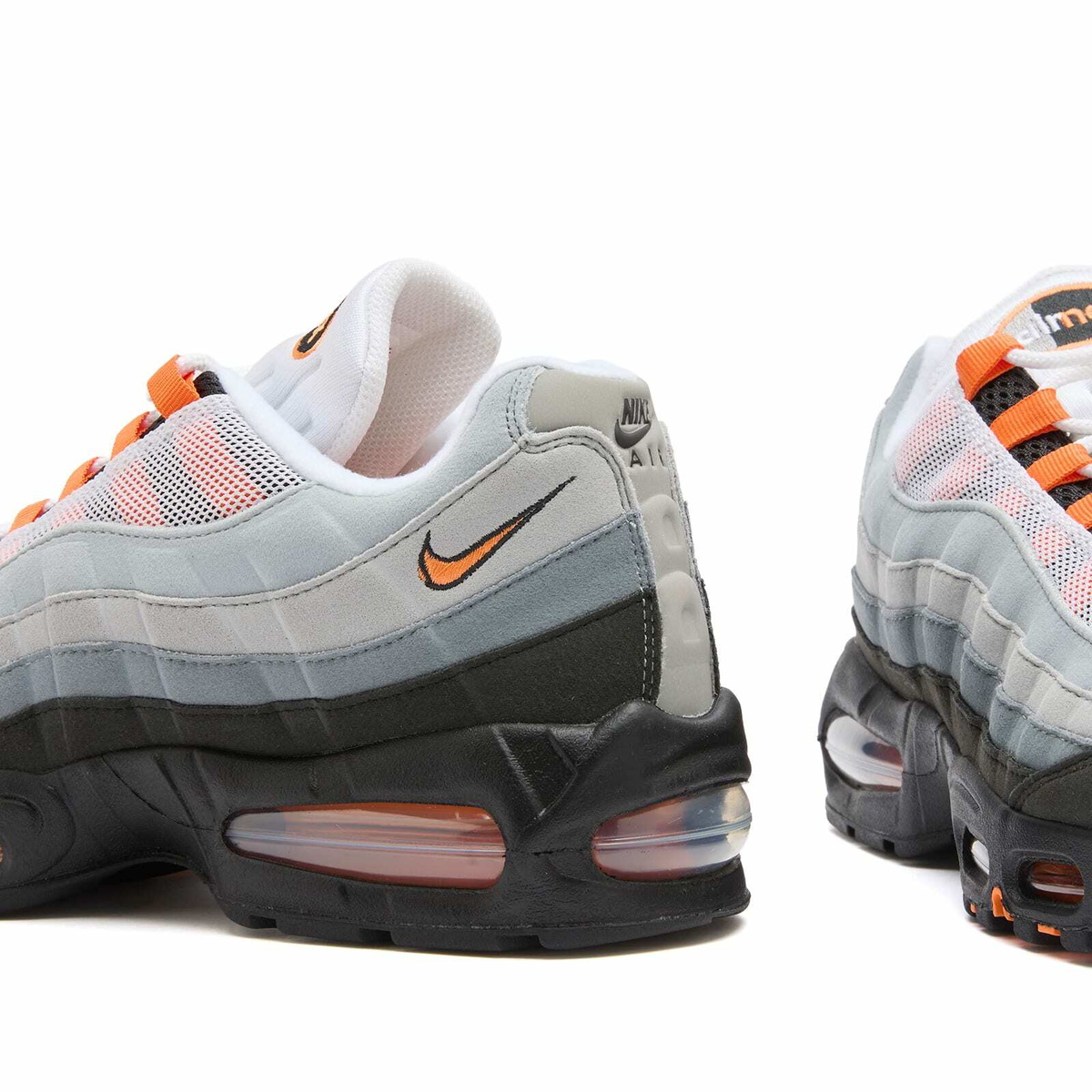 Nike Air Max 95 OG Sneaker in Black/Mandarin/Grey