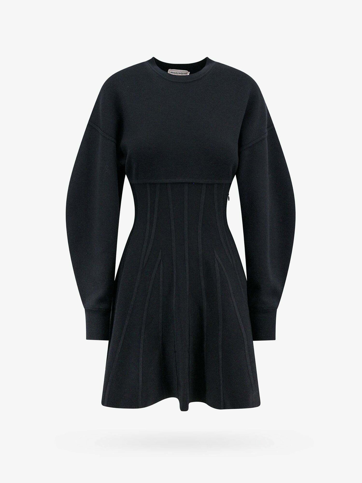 Alexander Mcqueen Dress Black Womens Alexander McQueen