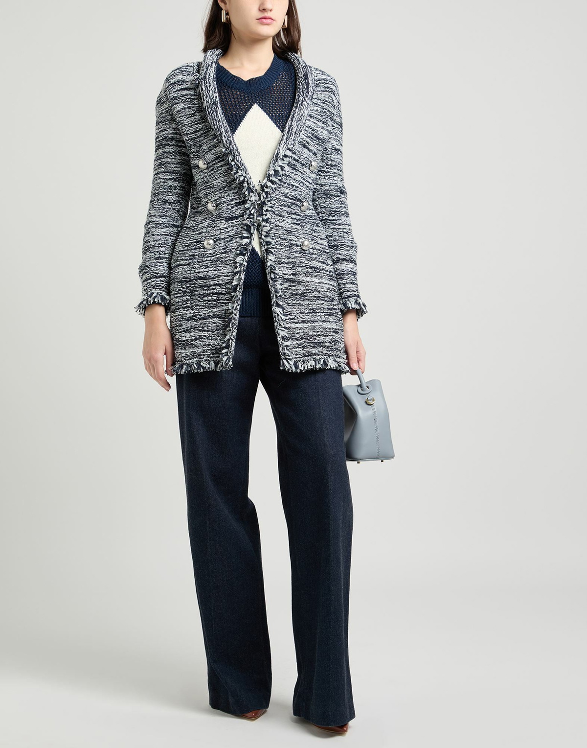 Charlott Womens Cardigan Midnight in Blue