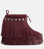 Goldbergh Vergara fringed suede snow boots