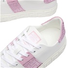 Versace Women's Greca Sneakers in White/Pale Pink