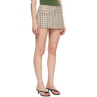 Sandy Liang Beige Pomme Skort
